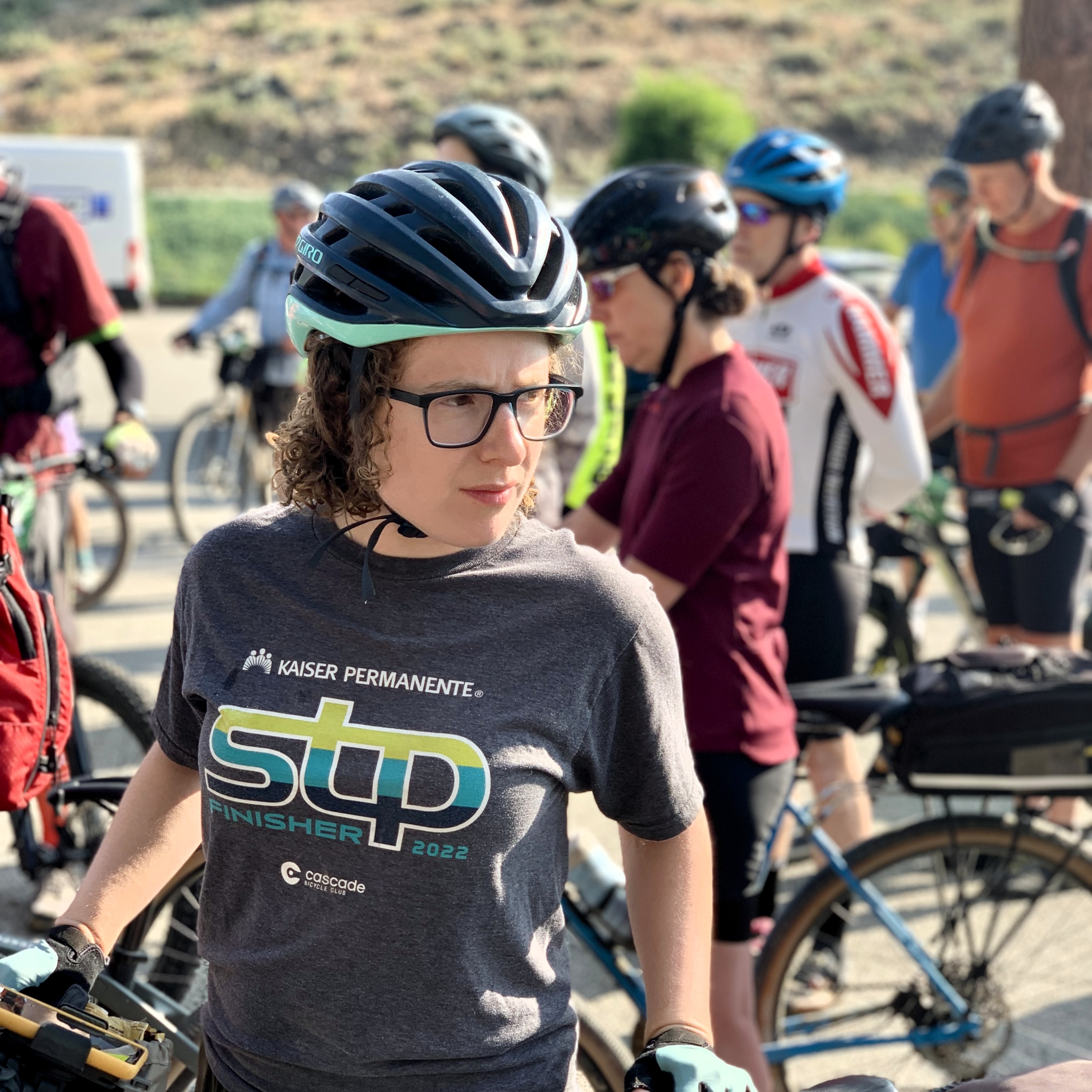 STP Finisher on Winthrop Gravel